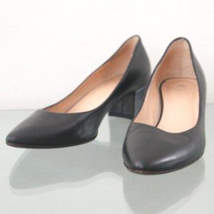 Aquatalia Black Patent Heels